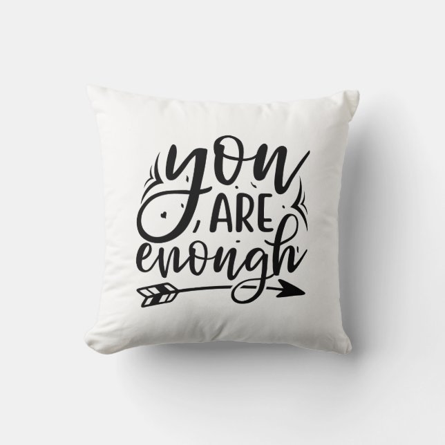 Coussin Vous êtes assez (Recto)