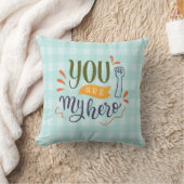 Coussin Vous êtes mon héros ! (Couverture)