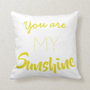 Coussin Vous êtes mon jet Plillow de soleil