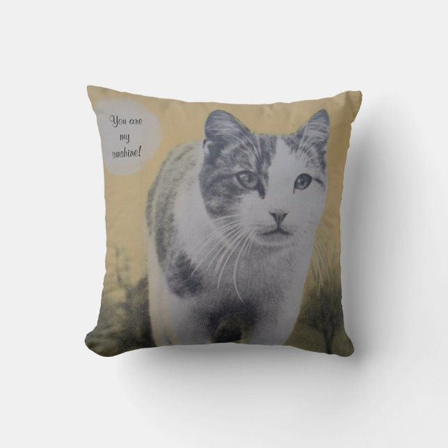 Coussin Vous êtes mon soleil ! (Recto)