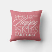 Coussin Vous Êtes Mon Soleil (Verso)