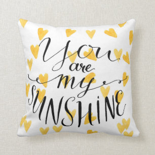 Coussin Vous êtes mon soleil