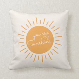 Coussin Vous êtes mon soleil | Cute Boho Jaune