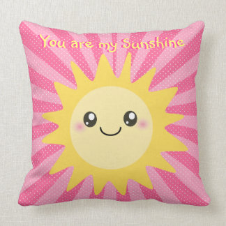 Coussin Vous êtes mon soleil mignon de soleil