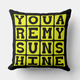 Coussin Vous Êtes Mon Soleil, Un Standard Romantique