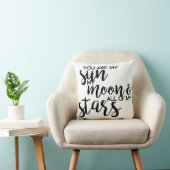 Coussin Vous êtes mon Sun ma lune et toutes mes étoiles (Chaise)