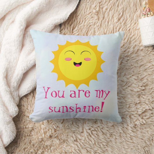 Coussin Vous êtes mon Sunshine !  (Couverture)