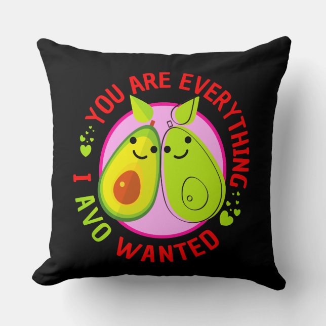 Coussin Vous Êtes Tout Ce Que J'Avo Recherché Drôle (Recto)