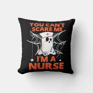 Coussin Vous ne pouvez pas me faire peur Je suis une infir