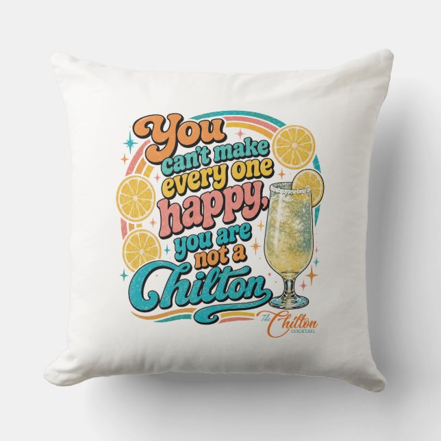 Coussin Vous n'êtes pas un Chilton (Recto)