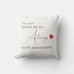 Coussin Vous Serez Toujours Mon Toujours – Amour Romantiqu