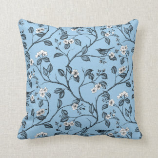 Coussin Voyage à la Paruline du château bleu 2
