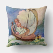 Coussin Voyage au cru de royaume des fées (Verso)