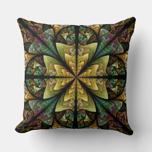 Coussin Voyage celtique (Recto)