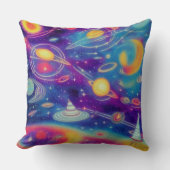 Coussin Voyage cosmique (Recto)