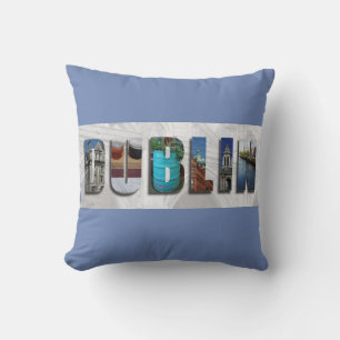 Coussin Voyage de Dublin Irlande