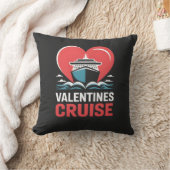 Coussin Voyage de la Saint-Valentin romantique (Couverture)