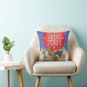 Coussin Voyage de Noël (Chaise)