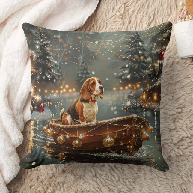 Coussin Voyage de Noël de la Beagle (Couverture)