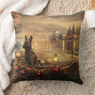 Coussin Voyage de Noël de Malinoi en Belgique