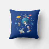 Coussin Voyage spatial (Verso)