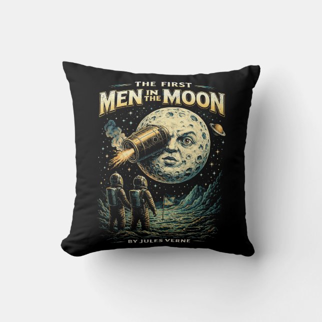 Coussin Voyage vers la Lune (Recto)