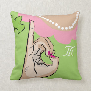 Coussin Vrai joli carreau de filles