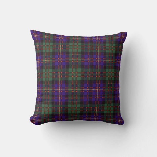 Coussin Vrai tartan écossais - Cameron d'Erracht (Recto)