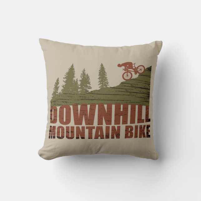 Coussin VTT Downhill Vélos de Montagne (Recto)