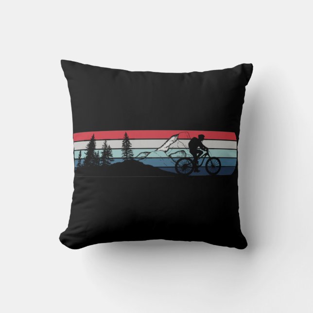Coussin VTT Downhill Vélos de Montagne (Recto)