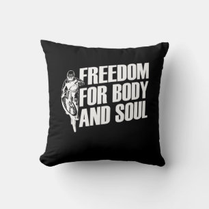Coussin VTT Liberté Pour Le Corps Et L'Âme