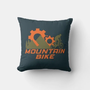 Coussin VTT moderne de descente de vélo de montagne