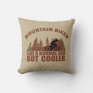 Coussin VTT papa vintage