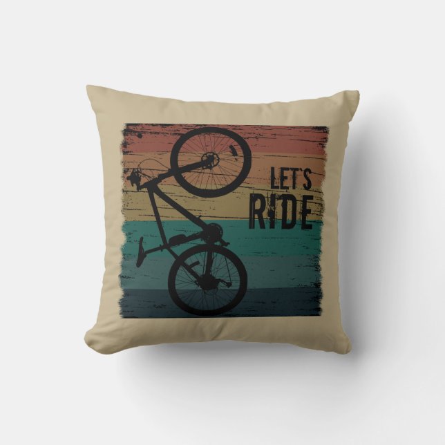 Coussin VTT vintage (Recto)