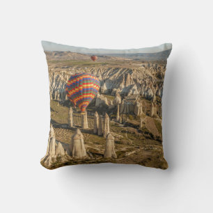Coussin Vue aérienne de ballons à air chaud, Cappadoce 2