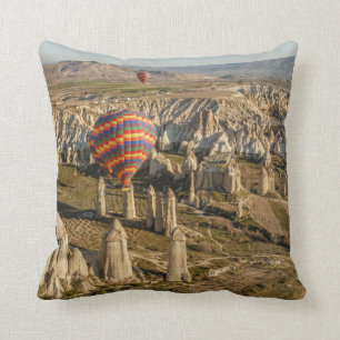 Coussin Vue Aérienne Des Ballons À Air Chaud, Cappadoce 
