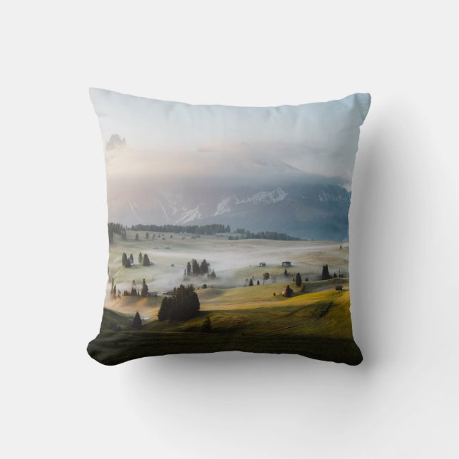 COUSSIN VUE AÉRIENNE DES TERRES (Recto)
