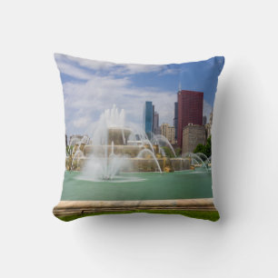 Coussin Vue de la ville de Grant Park