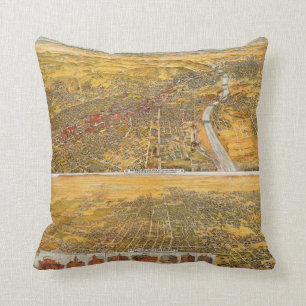 Coussin Vue de Los Angeles, 1894