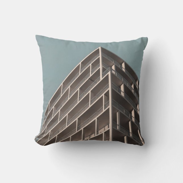 COUSSIN VUE FONDAMENTALE DU BÂTIMENT À HAUTE AUGMENTATION (Recto)