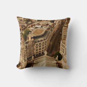 Coussin Vue panoramique sur le toit de Londres avec archit