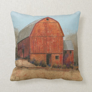 Coussin Vue rouge de grange