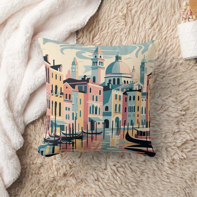 Coussin Vue Venise (Couverture)