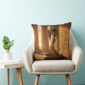 Coussin Wadjet - Déesse cobra égyptienne (Chaise)