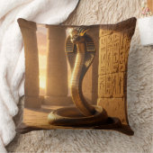 Coussin Wadjet - Déesse cobra égyptienne (Couverture)