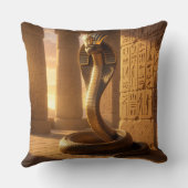 Coussin Wadjet - Déesse cobra égyptienne (Verso)