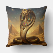 Coussin Wadjet – Egyptian Cobra Goddess (Verso)