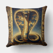 Coussin Wadjet – Egyptian Cobra Goddess´3 (Verso)