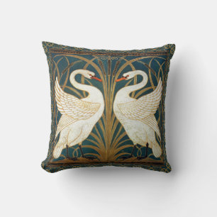 Coussin Walter Crane Swan