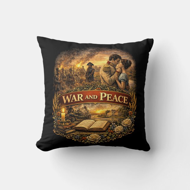 Coussin War and Peace (Recto)